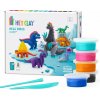 Hey Clay Modelovacia hmota Dinosaury Dinos Kreatívna Sada 15 Tuby Príslušenstvo