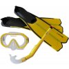 Potápačský set Calter KIDS S06 + M168 + F41 PVC, žltý