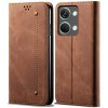 VSETKONAMOBIL 127234 DENIM Peňaženkový kryt pre OnePlus Nord 3 5G hnedý
