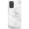 Picasee silikónový prehľadný obal pre Samsung Galaxy S20+ G985F - White marble