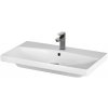 | Cersanit K35-061 - Zapustené umývadlo CITY 45,5x80,5 cm keramika/lesklá biela | K35-061
