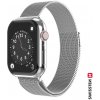 SWISSTEN milánský tah řemínek pro Apple Watch 42-44 mm stříbrná 46000212
