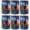 Brit Premium by Nature Bravčové mäso s prieduškami 6x400g