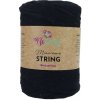 Špagát na macrame techniku ReTwisst MACRAME STRING 2mm 02 čierna