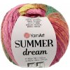 YarnArt Summer Dream 4308 ružovo zelená