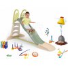 Set šmykľavka s dvojitou vlnou a vodná hra Krtko Toboggan XL Life Smoby dĺžka šmyku 230 cm s vodotryskom a športový set hier