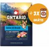 Krmivo Ontario Senior All Breeds Monoprotein Turkey & Sweet Potatoes 2,25kg + 3 konzervy značky Ontario