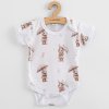 Kojenecké body s krátkým rukávem New Baby For Babies bunny