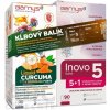 Barny's KĹBOVÝ balík FORTE Inovo 5 forte 90 tabliet + Liquid Curcuma+Boswellia Forte 30 kapsúl
