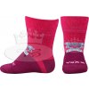 Detské bambusové ponožky Sebik fuchsiová