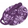 Bouncy Bliss Flow Sit-On Vibrator Purple