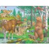 Puzzle Lesné zvieratá FH 36