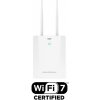 Grandstream GWN7670LR venkovní přístupový bod Wi-Fi 7,IP66, 2x2:2 MIMO,propustnost 3,6 Gb/s, 2,5Gbit (GWN7670LR)