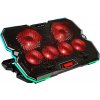 Blow Chladiaca podložka Blow 6 Fan Vortex RGB s ventilátorom pre notebooky Jedna veľkosť