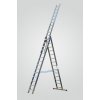 Žebřík PROFI 40kg 1133cm 3x17 příček