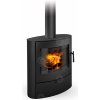 Romotop NAVIA 03 čierny plech 8kw teplovzdušné krbové kachle