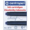 Centropen Atramentové bombičky 0019 6 ks modré