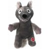 Dog Fantasy Laughing zvieratko pískacie a šuštiaci chvost 29 cm