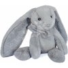 Plyšový zajačik Bunny Pearl Grey Les Preppy Chics Histoire d’ Ours sivý 30 cm v darčekovom balení od 0 mes