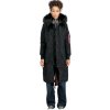 Alpha Industries Long Fishtail Wmn dámska bunda black Farba: čierna, Veľkosti dámske: XS