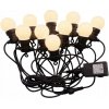 V-Tac LED Vonkajšia reťaz STRING 5m 10xLED 0,5W 230V IP44 3000K VT0806
