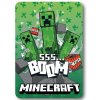 Fleecová deka Minecraft Boom