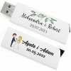 Pamiatka na svadbu Svadobný flash disk 64 GB schránka Vaše