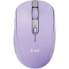 Trust Ozaa/Kancelárska/Optická/Pre pravákov/3 200 DPI/USB+BT/Fialová 25384