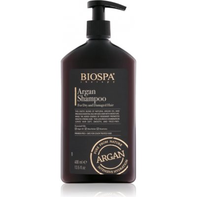 Sea of Spa Bio Spa arganový šampón pre suché a poškodené vlasy 400 ml