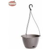 Nohel Garden kvetináč závěsný Ratolla Round W plastový 24x16cm