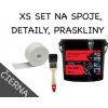 XS SET Tekutá guma ALFEMA HB500 čierna 5 kg + štetec + geotextília malá 100mmx25m (NOVÉ BALENIE, PÔVODNÁ RECEPTÚRA!)