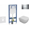 Geberit Duofix Set predstenovej inštalácie, klozetu Oudee a dosky softclose, tlačidlo Sigma30, chróm SANI11CA1101B