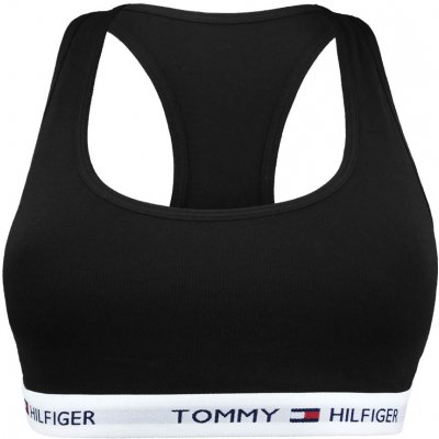 Tommy Hilfiger Iconic cotton braletka čierna