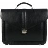 Aktovka REAbags 7173 - černá / nikl - 15 L