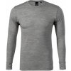 Malfini Merino tričko s dlhým rukávom Premium Merino Rise LS 159 tmavosivý melír