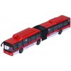Majorette MAN City Autobus - Červený