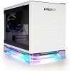 InWin case A1 Plus White, 650W PSU GOLD inc., Mini ITX, Tempered glass, ARGB Fans, Qi 10W Charging panel