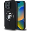 Karl Lagerfeld Liquid Silicone Karl and Choupette MagSafe Zadní pro iPhone 16 Pro Max Black KLHMP16XSCMKCRHK
