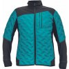 CERVA NEURUM / Softshellová bunda - petrolejová 4XL