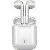 Bezdrôtové slúchadlá s mikrofónom - Biela H25185