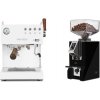 Ascaso Steel DUO PID PLUS, White&Wood + Eureka Mignon Specialita Compatto, CR black