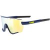 Športové okuliare Uvex Sportstyle 236 S Set Blue Matt / Mir.Yellow Cat. 2 + Cat. 0 (S5330054416)