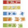 Haba Drevené puzzle na učenie farieb a priraďovanie 20 ks