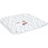 Mäkká prebaľovacia podložka Bebe-jou 72 x 77 cm ružová