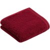 Vossen Ručník Vegan Life 40 pro hosty, 40x60cm COT498096zzz99-ruby UNI Rubínová