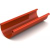 Bryza Žľab plastový žľab Ø 125 mm 4 m RAL 8004 tehlovo červený