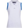 Dámska polokošeľa J.lindeberg Yuri Sleeveless Golf biela XS