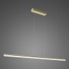 Altavola Design Linea závesné svietidlo 1x12 W zlatá LA089/P_100_4k_gold_dimm