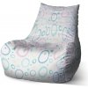 Sablio Sedací vak Bean Bublifuk - 100 x 90 x 45 cm