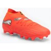 Detské futbalové kopačky PUMA Future 9 Pro FG/AG Jr glowing red/puma white/puma black/puma silver
